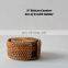 Best Selling Handcrafted Woven Rattan Coasters Separate Or Set Cheap Wholesale in Bulk Vietnam Supplier