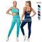 Custom gym wear sports yoga bodysuit workout jumpsuit for women fitness one piece yoga jumpsuit sexy women sports fitness