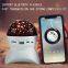 LED Moon Night Light Blue Tooth Starry Speaker Portable Room Sky Music Player Box Wireless Atmosphere Star Speaker