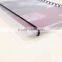 Double wire spiral binding journal, elastic band for closure NSXQ-KB0006