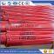 DN125 pump spare parts wear-resting straight welding pump delivery pipe for concrete