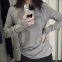 Slim fit round neck long sleeved base shirt suitable for spring and autumn wear