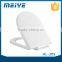 HL-309 MEIYE PP 465*365*50mm Round Soft-closing Toilet Seat Cover Ramp Down Toilet Lid