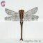 wholesale metal dragonfly wall hanging for wall decoration