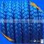 100% premium blue nylon boat braided mooring rope for marine use