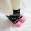 Cute design colorful dot children socks spring & autumn pure cotton non-slip baby socks
