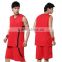 2016 new designs sportwear custom blank jersey reversible basketball exercise uniform set