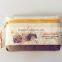 Fashion Plain Linen Fabric Pencil Case / Pen Bag