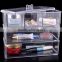manufacturing New Clear Jewellery acrylic makeup container