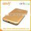 2016 New Custom ultra thin Noble business style golden wireless power bank