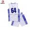 Fashion 100% Polyester Sublimation Basketball Uniform Design