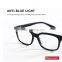 factory wholesale anti fatigue glasses Acetate Frame Material with Resin lens glasses blue light blocking eyewears