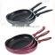Heat Resisstant Painting Coating Non Stick Fry Pan Set Hot Sale Frying Pan Set