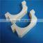 Engineering plastic cnc milling machining custom pa66 square hole bushing