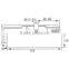 stainless steel glass door top patch fitting in china DL-018