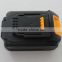 rechargeable lithium ion 18v battery pack for dewalt DCB200, DCB201, DCB201-2 18v 3000mah with 500+ cycles