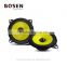Yellow full range 4" car audio speaker with MAX.output 80W