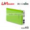 Ultra slim 8000mah portable emergency 12v car jump starter power bank with different colors