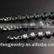 2016 newest design style fashion design platinum bracelet green rhinestone bracelet