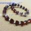 Garnet Faceted Trillion Straight Drilled Natural Gemstones