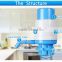 Manual water pump for bottled water