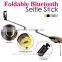 2015 tools Bluetooth mobile phone Selfie Stick, Extendable Handheld stable Monopod Selfie- Stick,wireless camera sticks