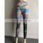 2016 OEM Hot Selling New Design Fitness Top Quality Seamless Printed Hot Women Leggings Fabric Waist High Tight Girls Pants