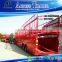2016Top Ranking 8-10 Car Transporter Semi Trailer / Car Carrier Trailer With Two Single Wheel Axles