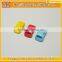 Yukai colorful 3/8" plastic side release buckle plastic bag strap buckle