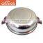 Good quality cheap price 28 cm stock pot dinner pot stainless steel induction hot pot with oak handle