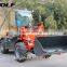 1.6Tonne strong wheel loader, spring loader WL160