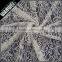 2015 hottest sale grey color floral design nylon spandex lace fabric for lace dress 3049