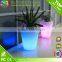 Plastic LED Flower Pot/LED Lighted Planter Pots