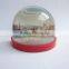 Snow Globe With The Magnet,Fridge Magnet For Tourist Souvenirs,OEM Fridge Magnet Plastic Photo Snow Globe