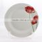 Super white porcelain plate ,new bone china ceramic plates bulk wholesale