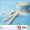 Wooden coffee stirrer with logo (hot stamped)