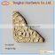 Fashion zinc alloy engraving flower corner protector for bag