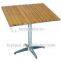 wholesale square teak wood dining table YT21