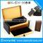 New arrival top grade genuine leather wallet belt gift set for 2016
