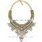 2016 New Fashion Vintage Exaggeration Statement Bib Choker Women Necklace