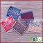 China custom cheap silk clothing brand woven polyester main labels