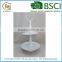 Metal White Cake Plate Tower with Logo Printing