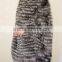 latest design elegant style winter sliver fox fur coat cape poncho for women