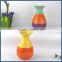 Colorful porcelain material ceramic vase for home decoration