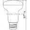 E27 led bulb light R63 12W 1055LM CE-LVD/EMC, RoHS, Approved Aluminium-Plastic housing