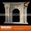 Marble & Granite Indoor Used Stone Fireplace Mantel