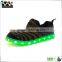 2016 Newest usb charger Led Flashing Kids Shoes, Light star Led sport shoes for kids walking, Led sport shoes