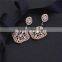 New Fashion Beautiful Women's Cubic Zircon Long Styele Luxury Stud Earrings In Stock