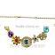 Beautiful Jewelry Necklace Women Crystal Flower Pendant Choker Chain Bib Statement