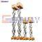 Low cost electric self propelled scissor lift platform for sale